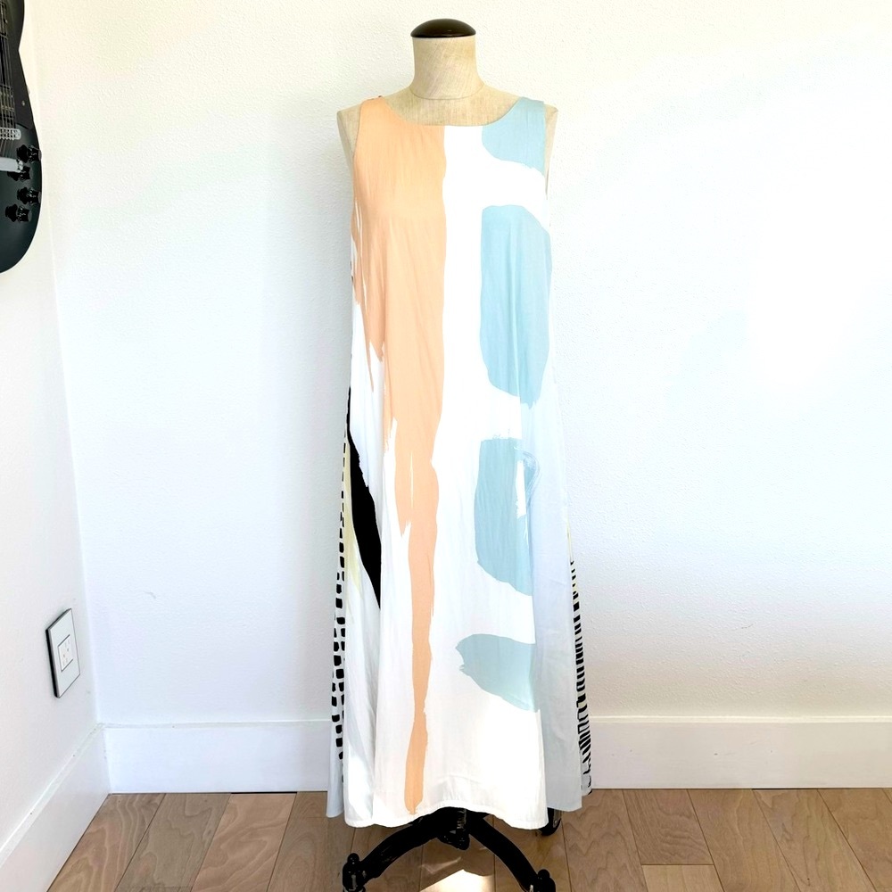 Stunning Chico’s Light Weight Long Maxi Dress Size 0 US SIZE 4-6